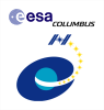 Columbus mission logo, courtesy of ESA